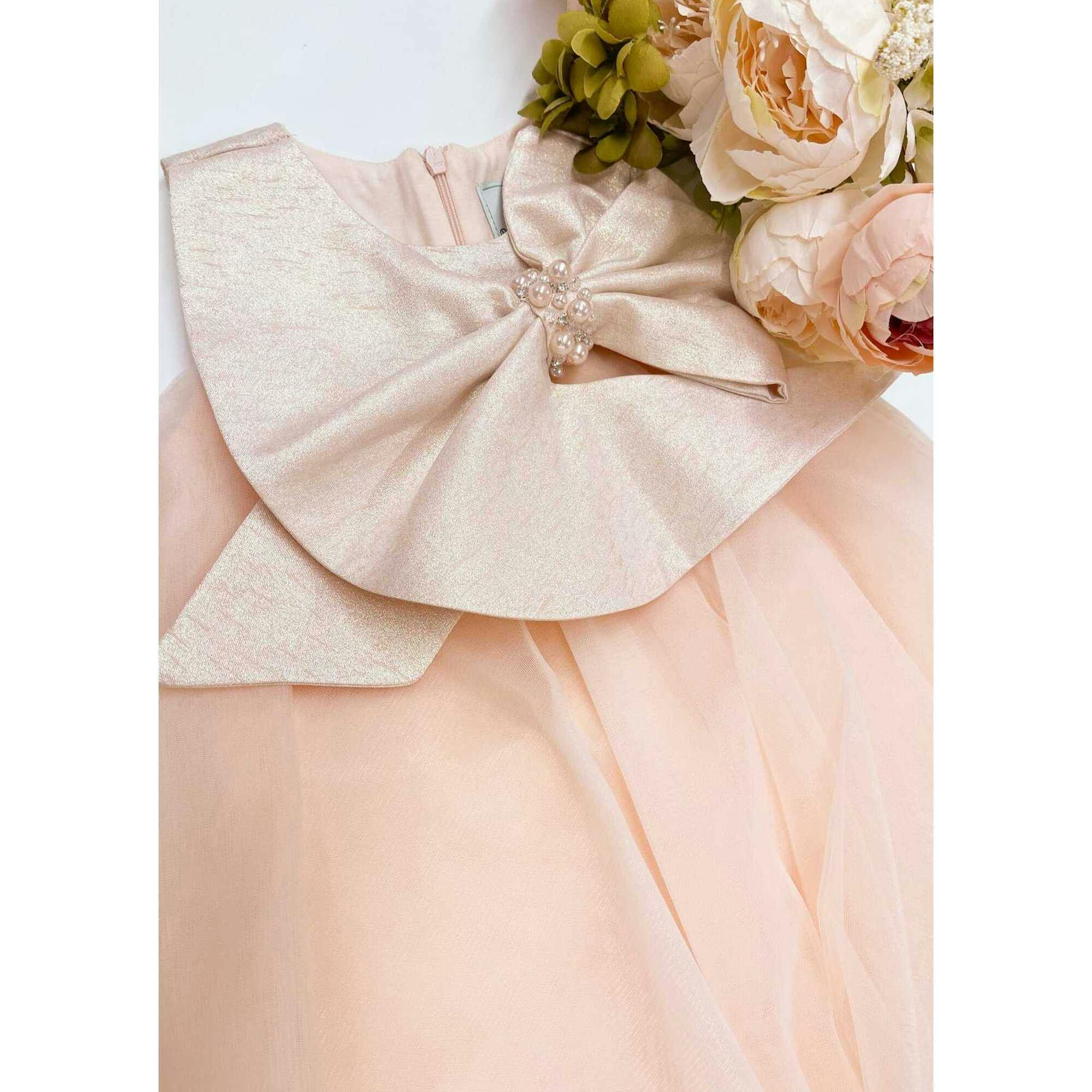 Jackie Peach Dress