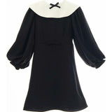 Leni dress (black/ivory)