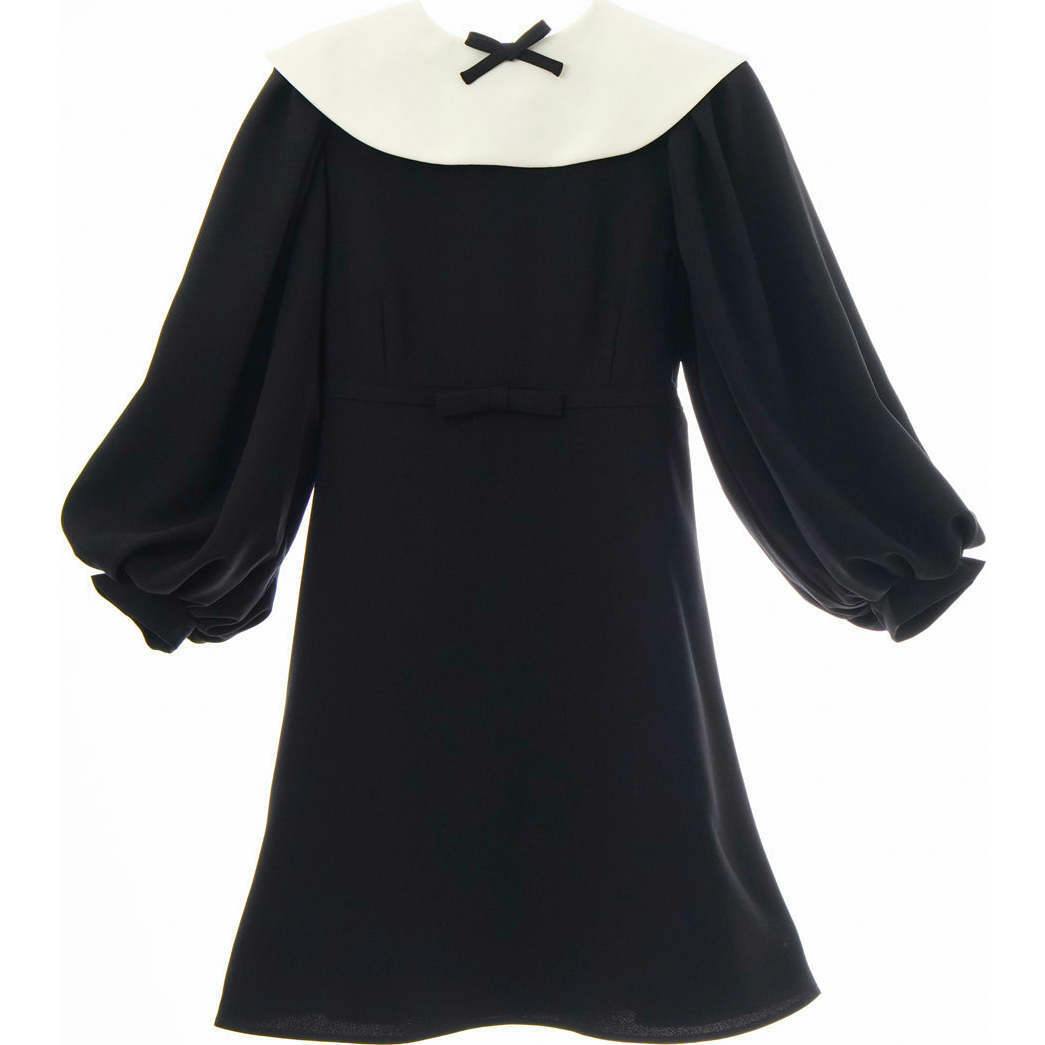 Leni dress (black/ivory)