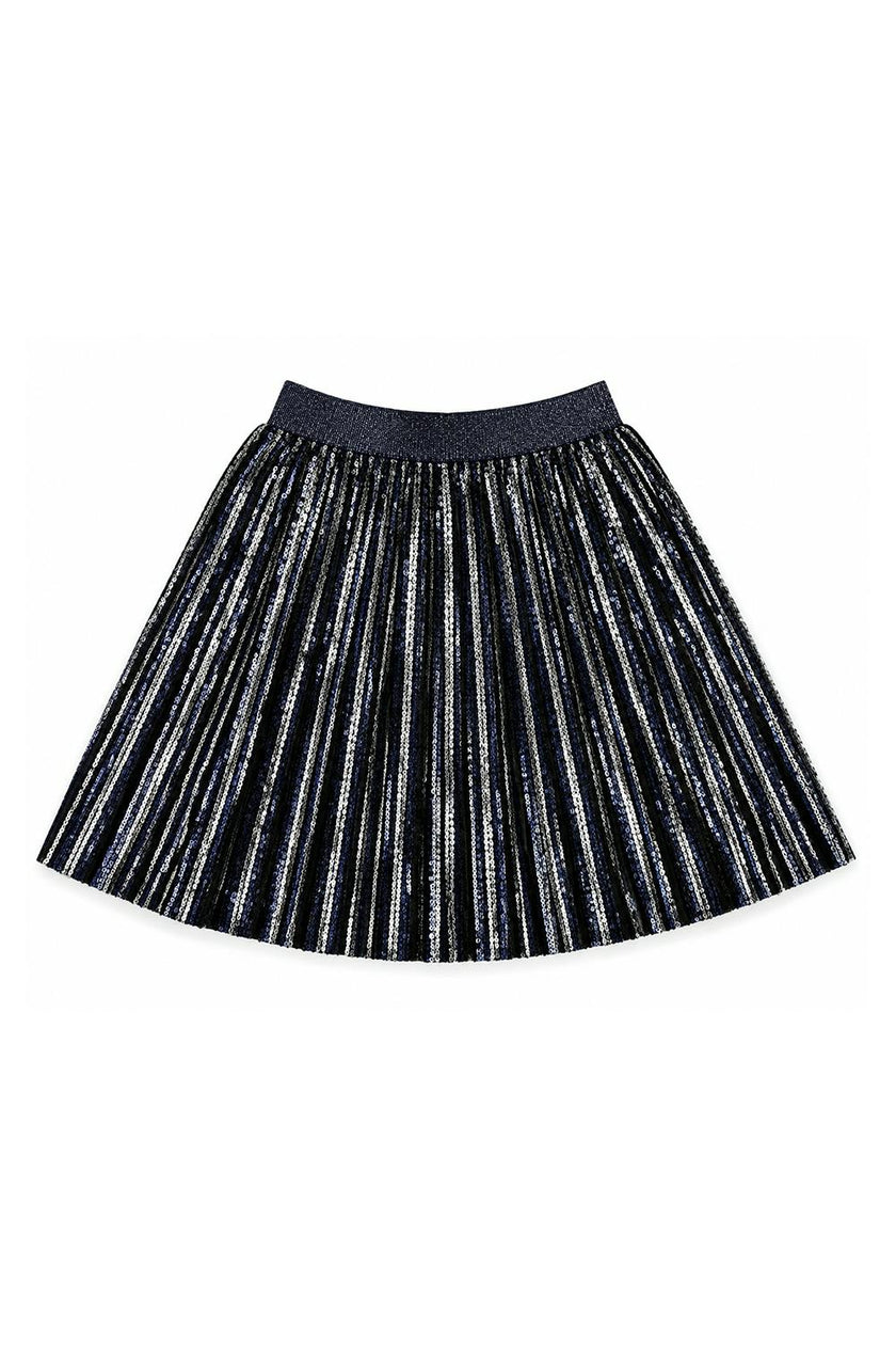 Candy Cane Sequin Striped Skirt