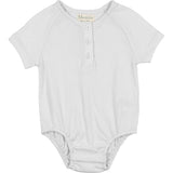 Boys Printed Gauze Romper