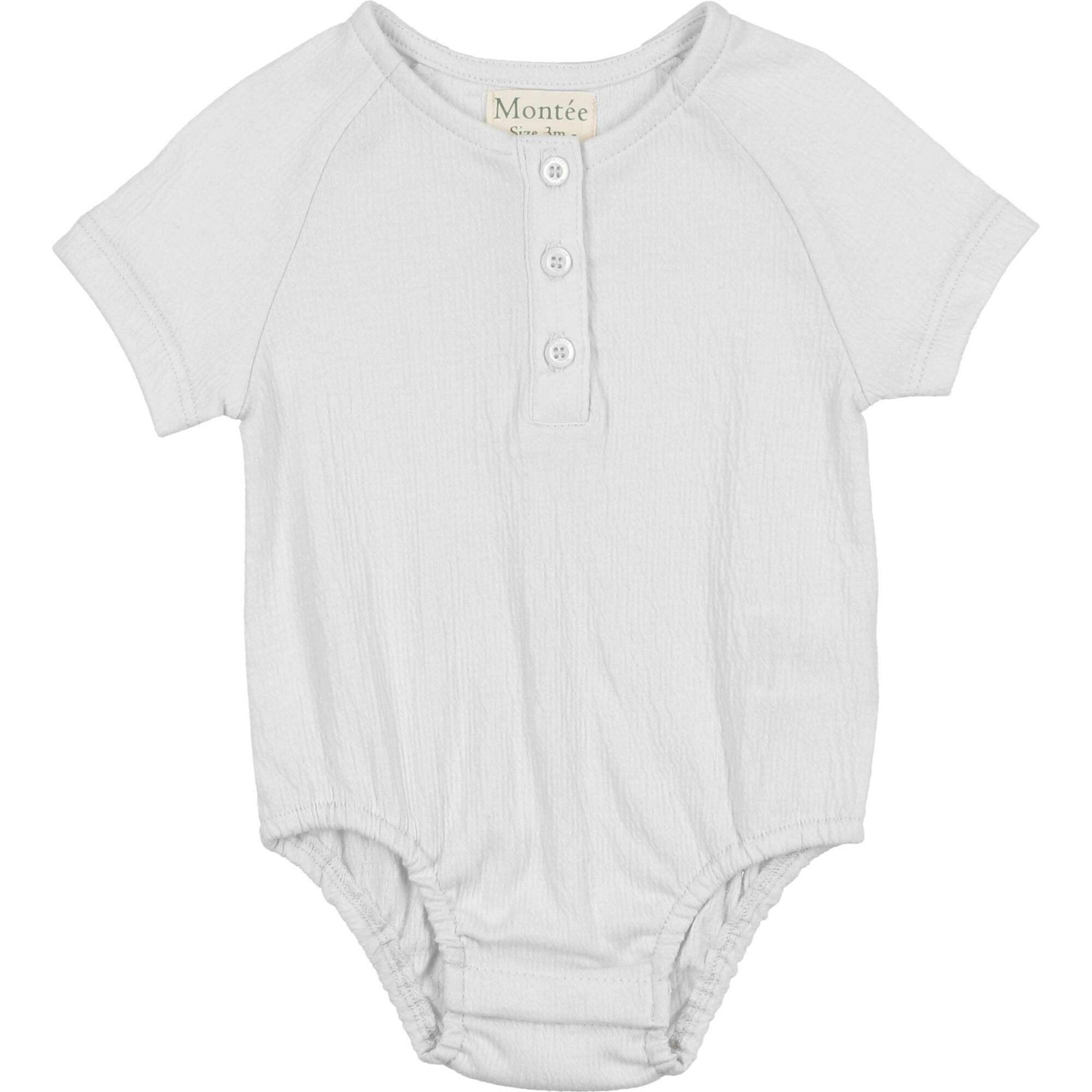 Boys Printed Gauze Romper