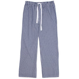 Men's Hepburn Gingham Navy PJ Pants