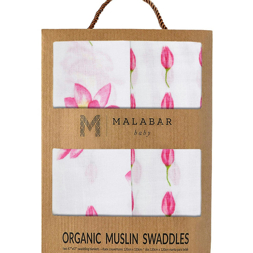 Organic Muslin Swaddle Gift Set