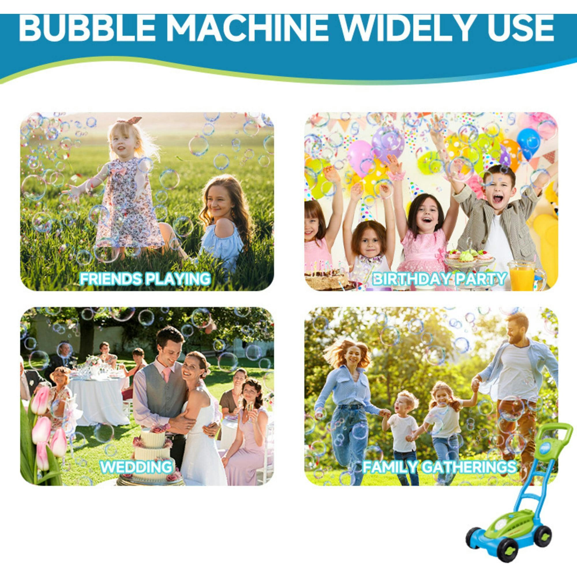 Easy Playhouse: Lawn Mower Bubble Machine