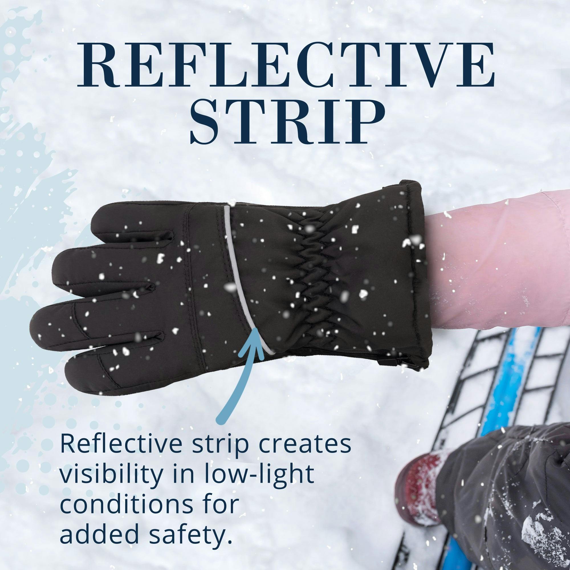 Winter & Ski Glove powered by ZIPGLOVE™ TECHNOLOGY