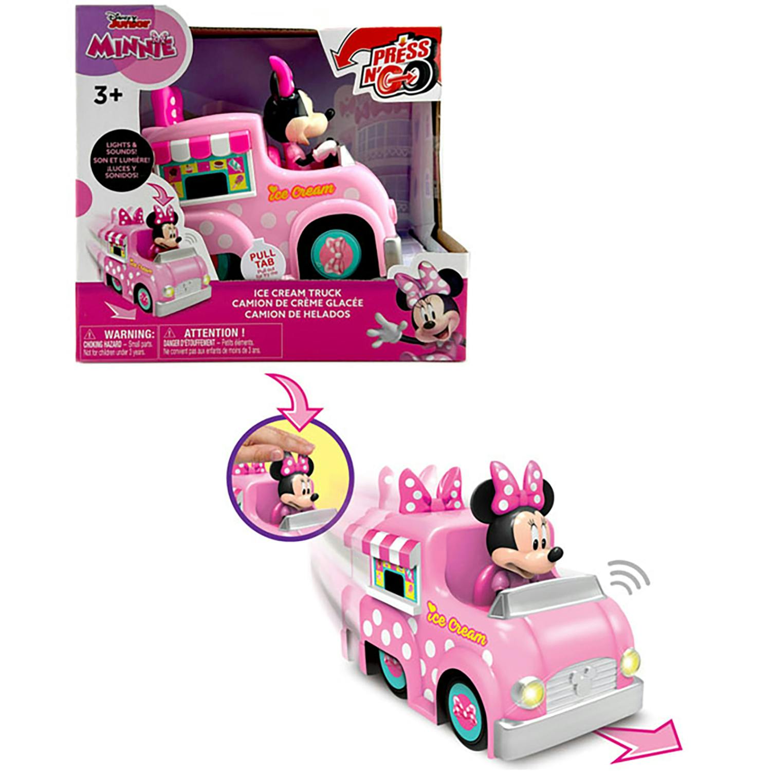 Disney Junior: Press N' Go - Minnie's Ice Cream Truck