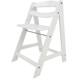 Sky Wooden Chair: German Beechwood - White