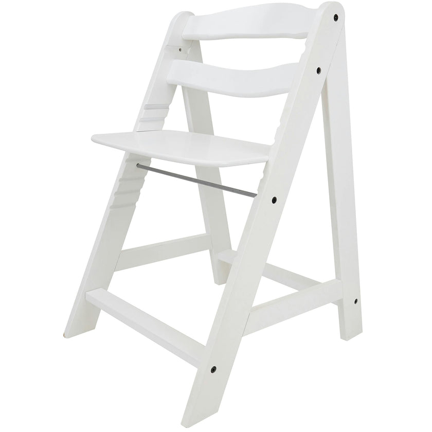 Sky Wooden Chair: German Beechwood - White
