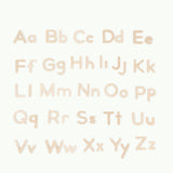 Wooden Alphabet Letters