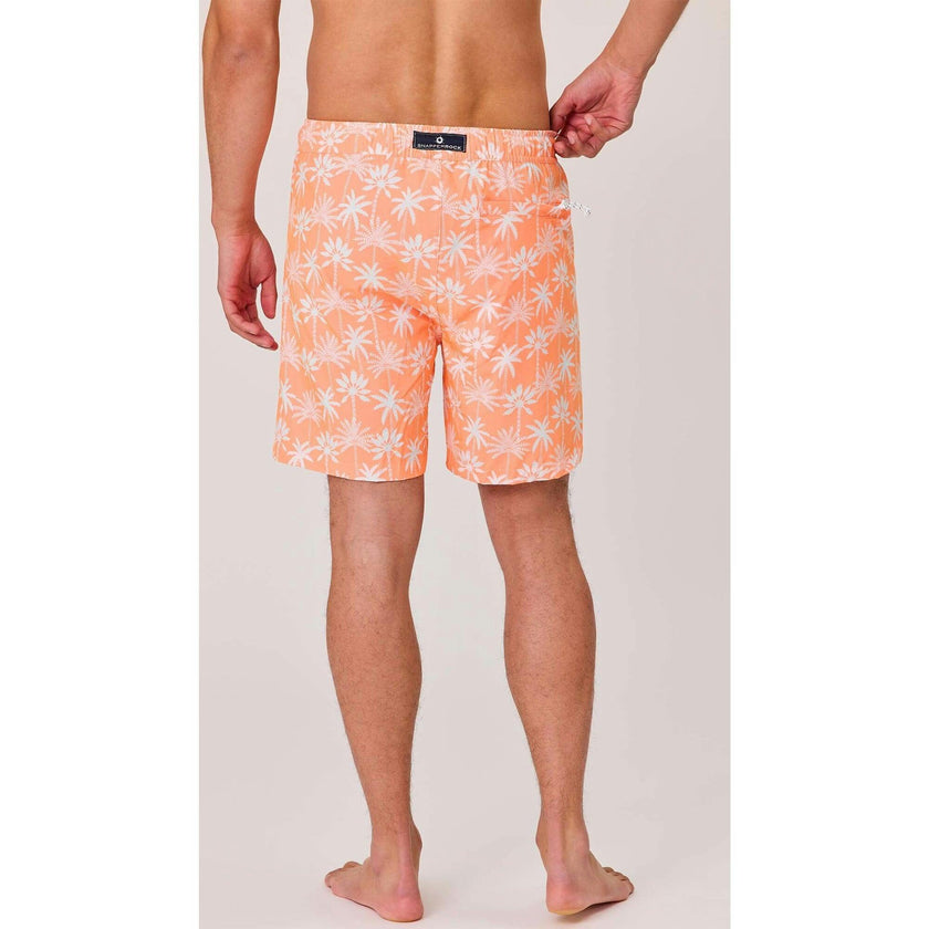 Mens Cali Palms Recycled Swim Short