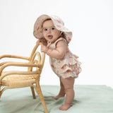 Flamingos - Ruffle Sunsuit