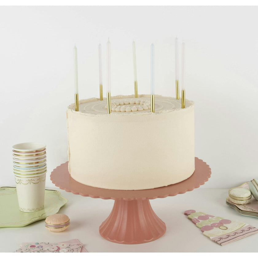 Meri Meri x Ladurée Paris Gold Dipped Candles