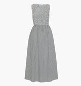 The Cosima Nap Dress - Black/Sand Gingham