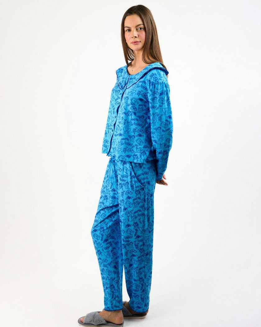 The Sky Ruffle Pajama Bottom