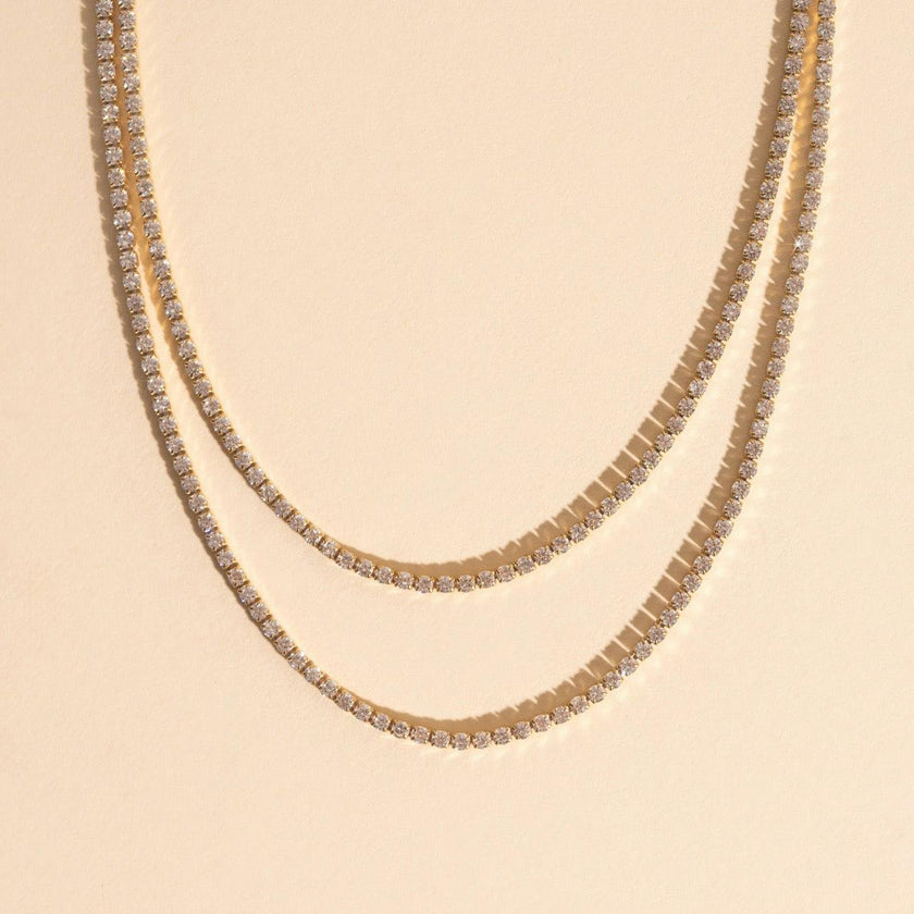 Micro Tennis Necklace