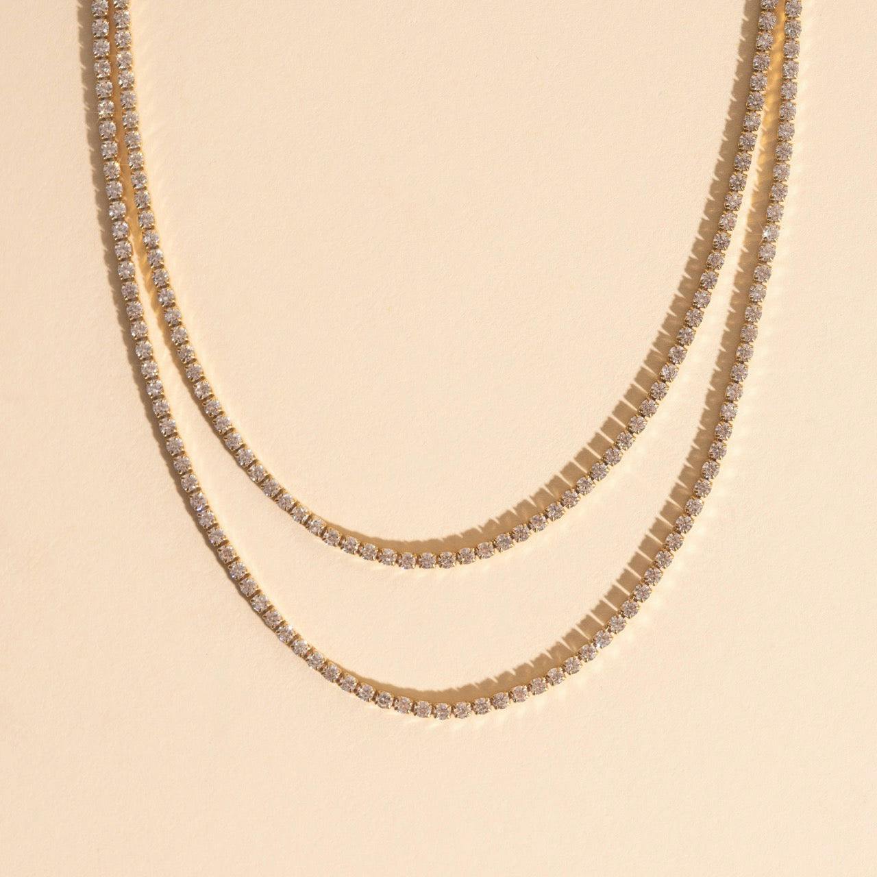 Micro Tennis Necklace