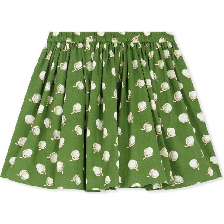 BONPOINT Suzon Printed Skirt - Grass