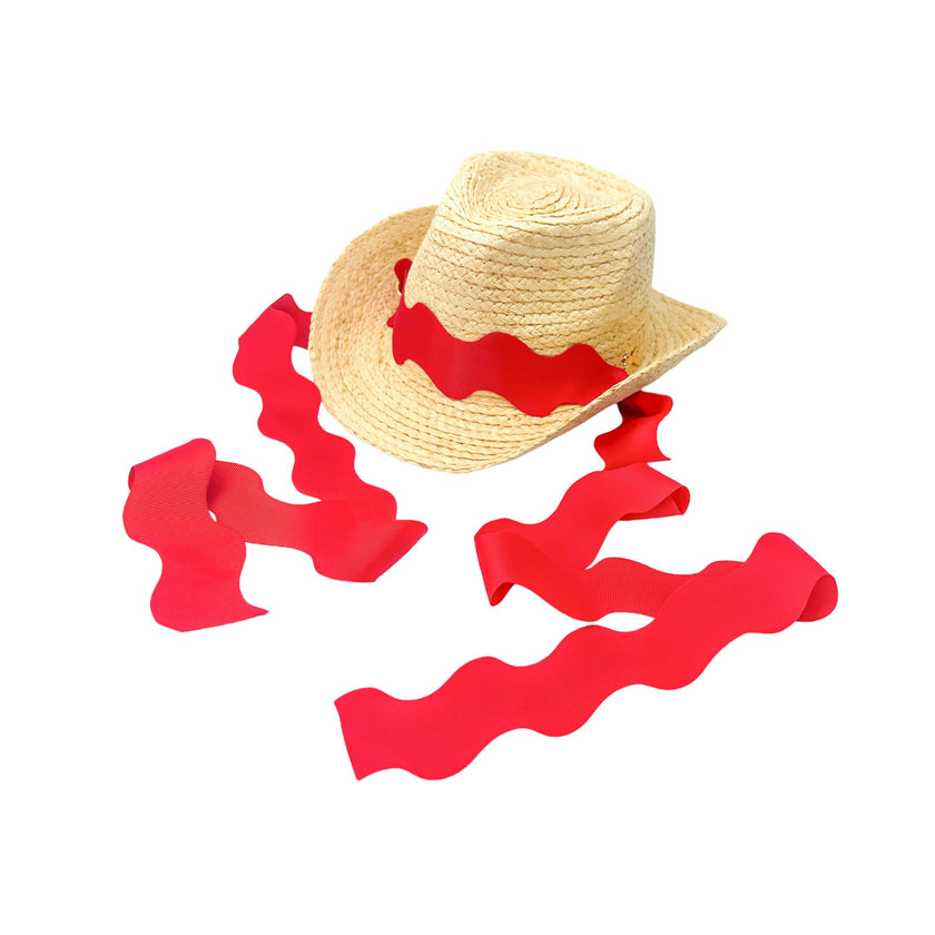Coastal Cowgirl Hat, Red (Girls)