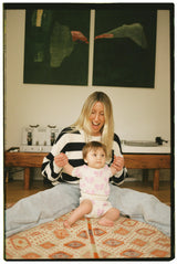 Pinpilin Baby Jumper Pink Lavander Bow