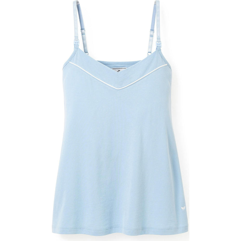 Women's Pima Maternity Camisole in Periwinkle