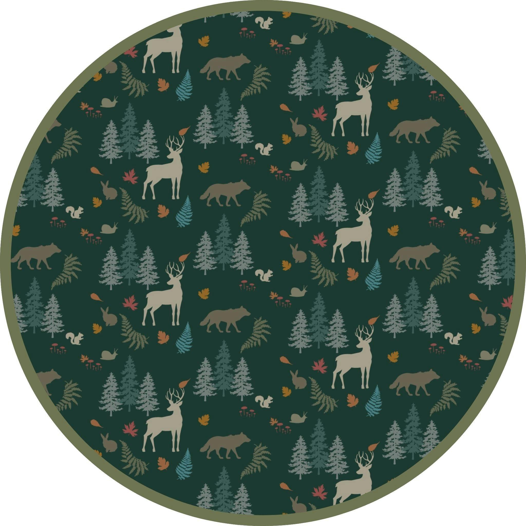 Midnight Forest Bamboo Convertible Footie Romper
