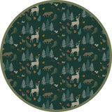Midnight Forest Two-Piece Bamboo Long Sleeve Pajama Kids Pants Set