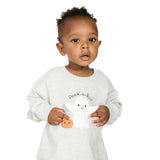 Ghosts - Gray Drop Sleeve Sweatshirt