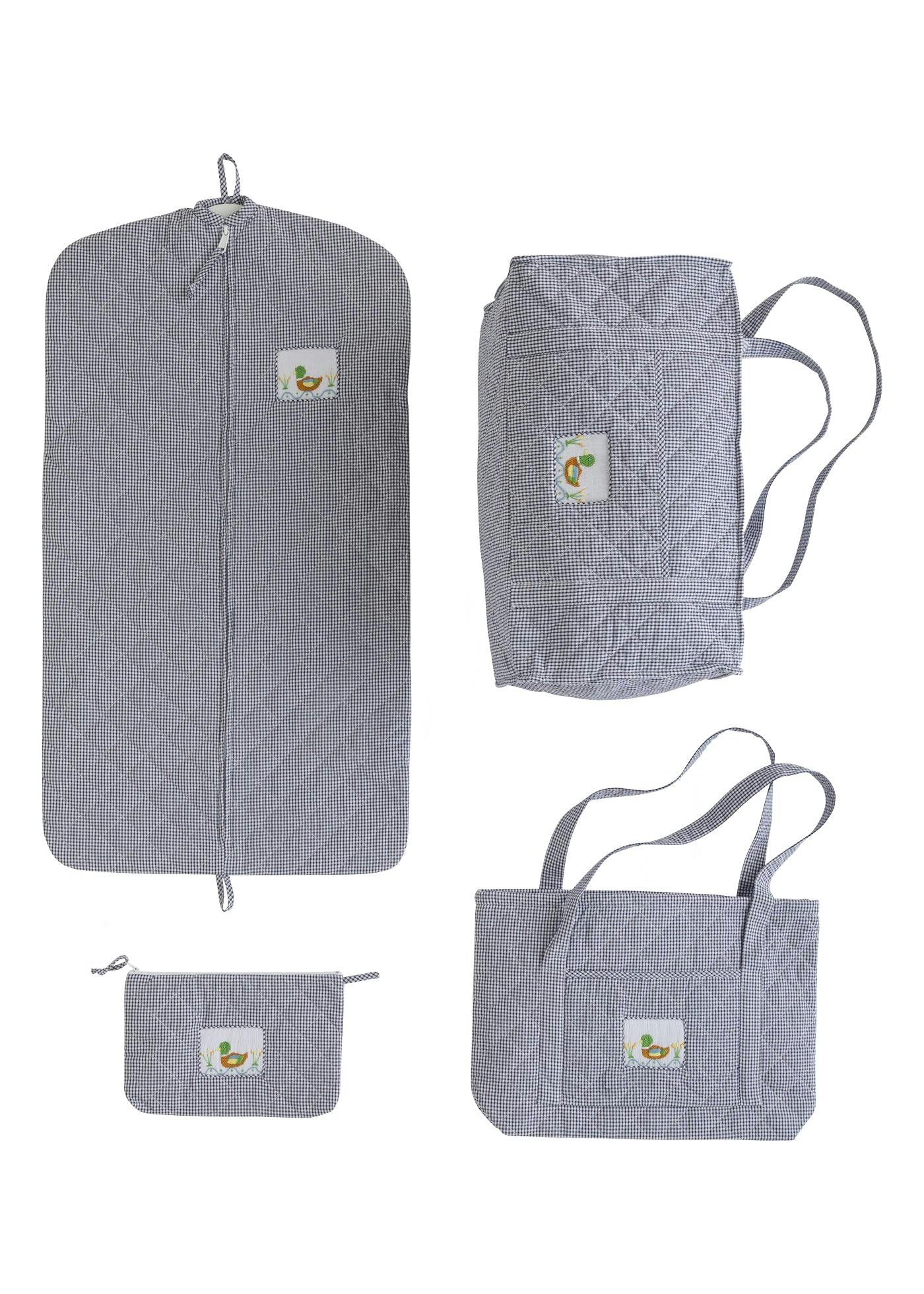 Quilted Luggage - Mallard