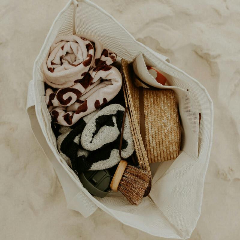 Beach Hauler™ - Mini Mesh Beach Bag – Sand