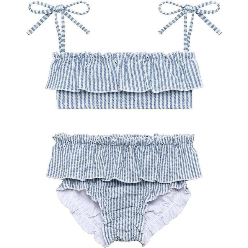 Mini Ruffle Top x Cabana Bikini Set