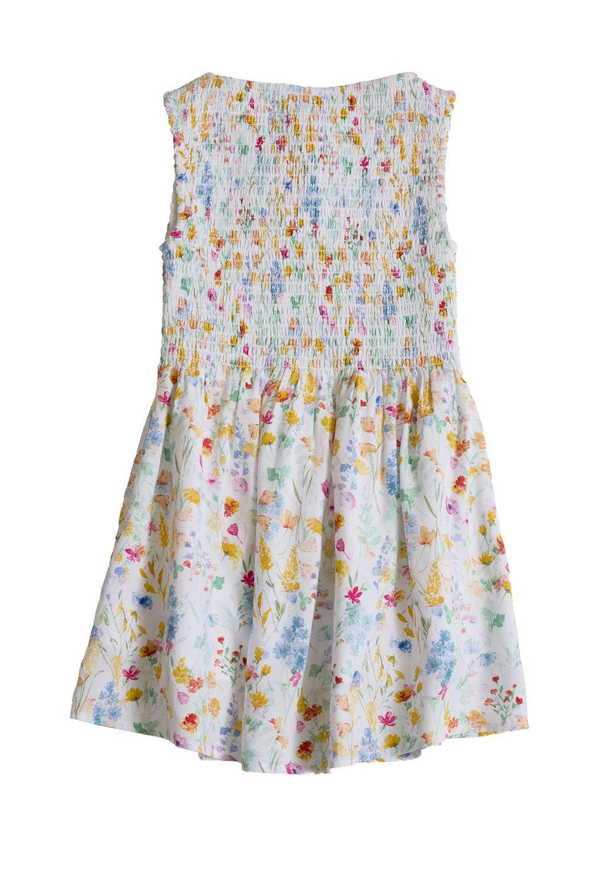 Mini Ana Dress in Floral Fields