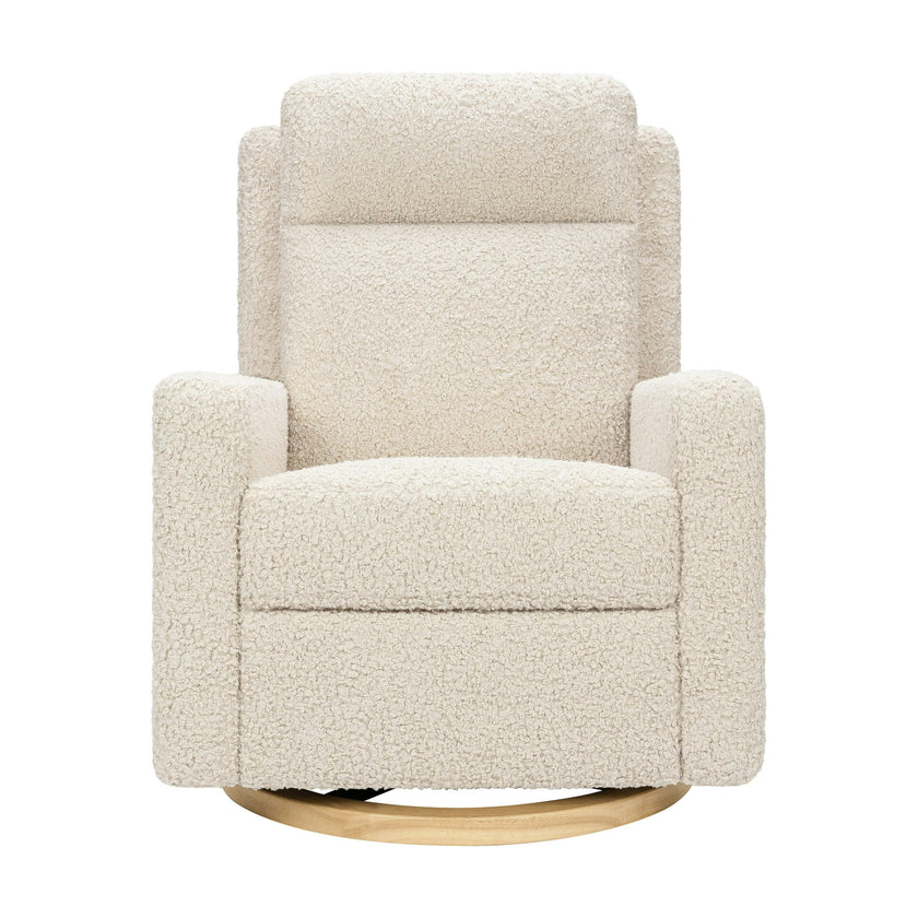 Babyletto Sigi Pro Power Recliner and Swivel Glider with Power Adjustable Headrest and Lumbar Support