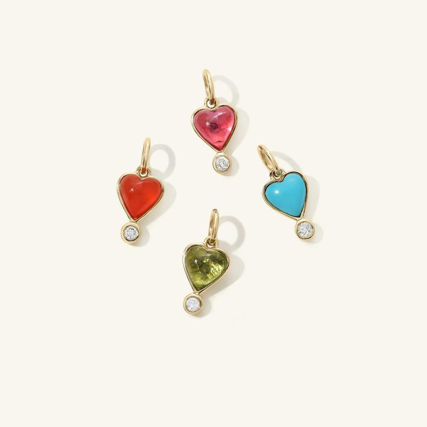 Byrdie Heart Charm