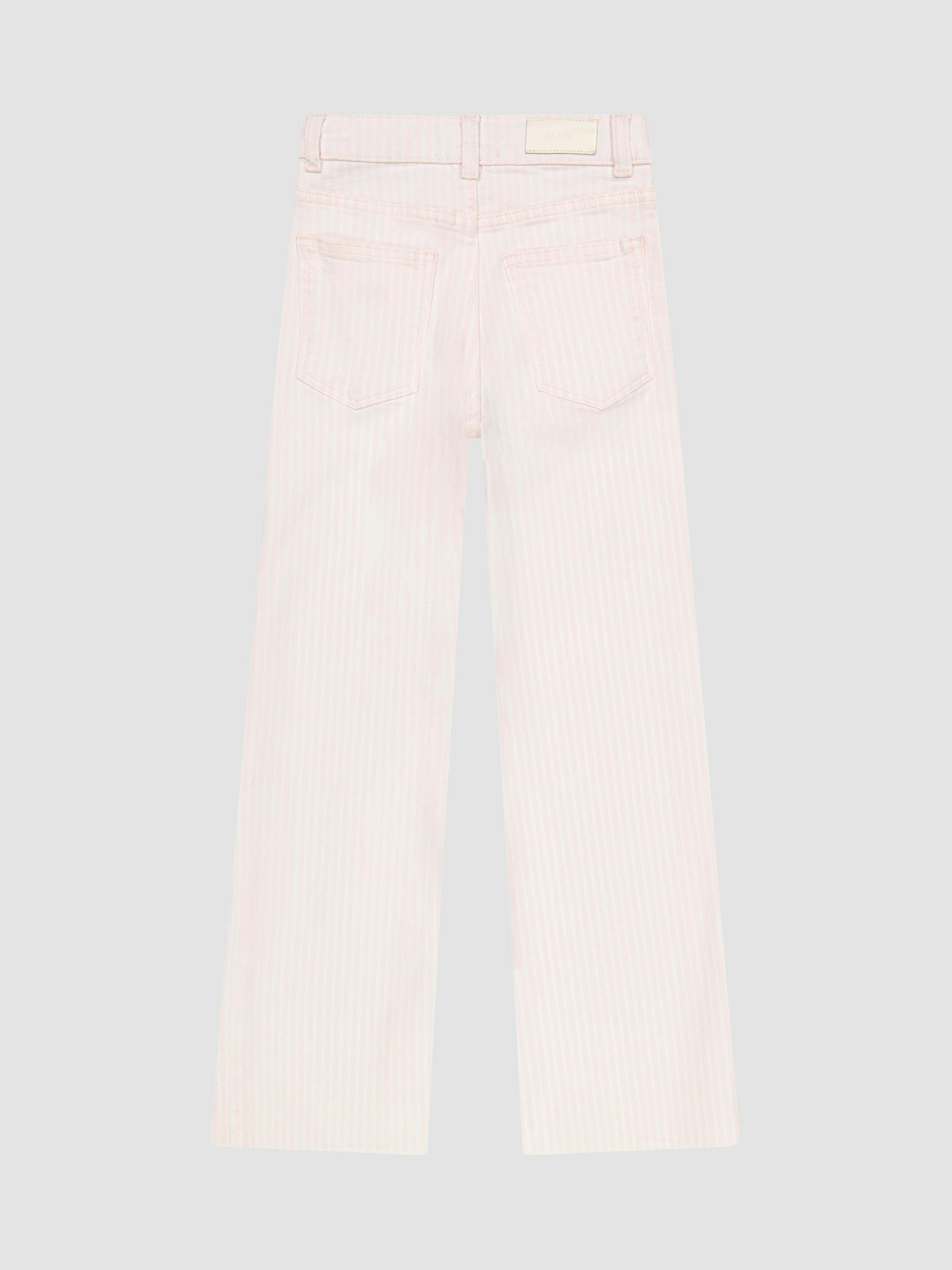 Lily Wide Leg | Pink Stripe