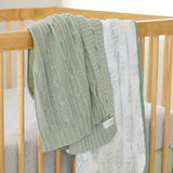 SPARROW Sweater Knit Receiving Blanket