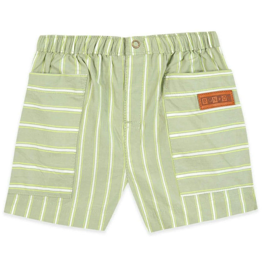 Cali Stripe LOL Baby Shorts