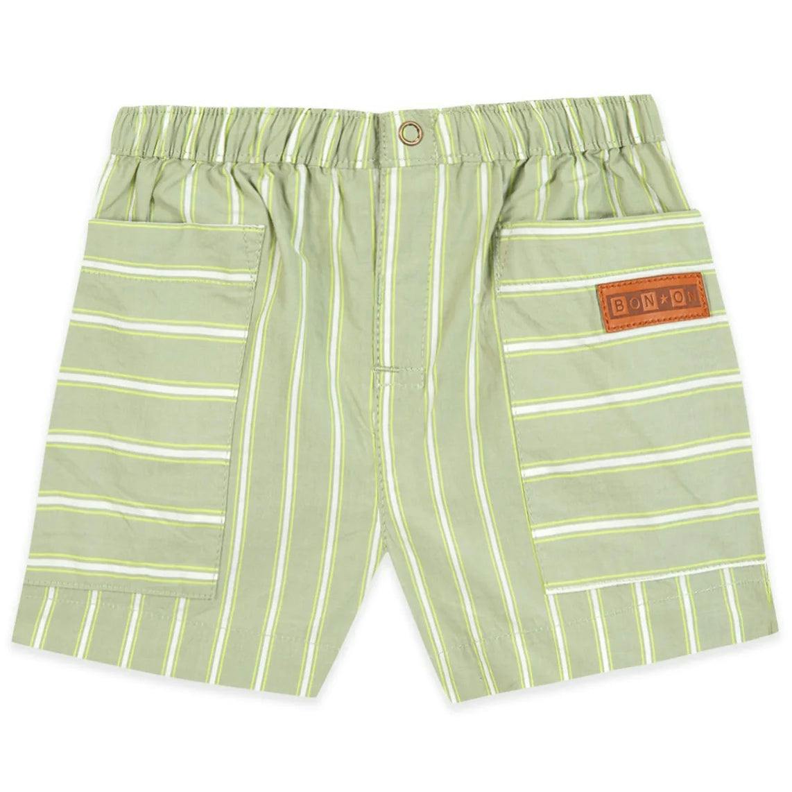 Cali Stripe LOL Baby Shorts