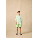 Organic Sunday Tee in Frosty Jade