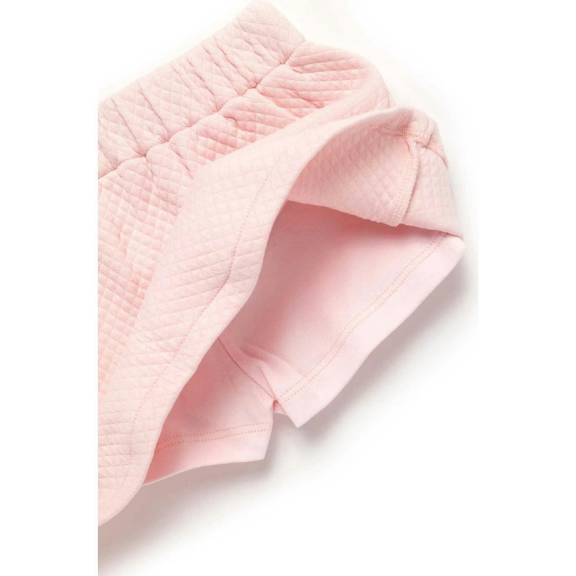 Diamond Quilt Pima Skirt Set