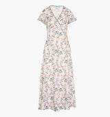 The Brie Dress - Scallop Bow Chintz Pink