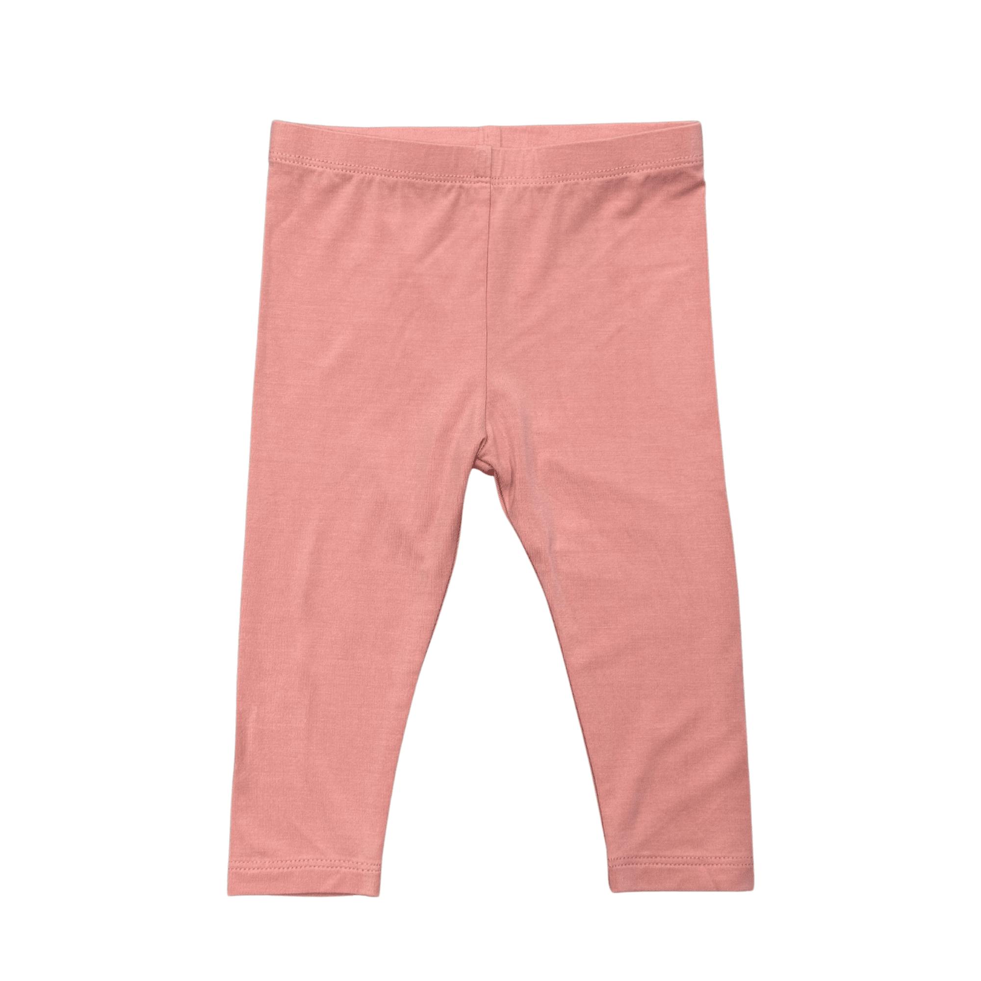 Girls Basic Leggings in Cherry Hearts