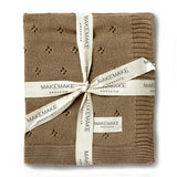 Organic Cotton Pointelle Baby Blanket