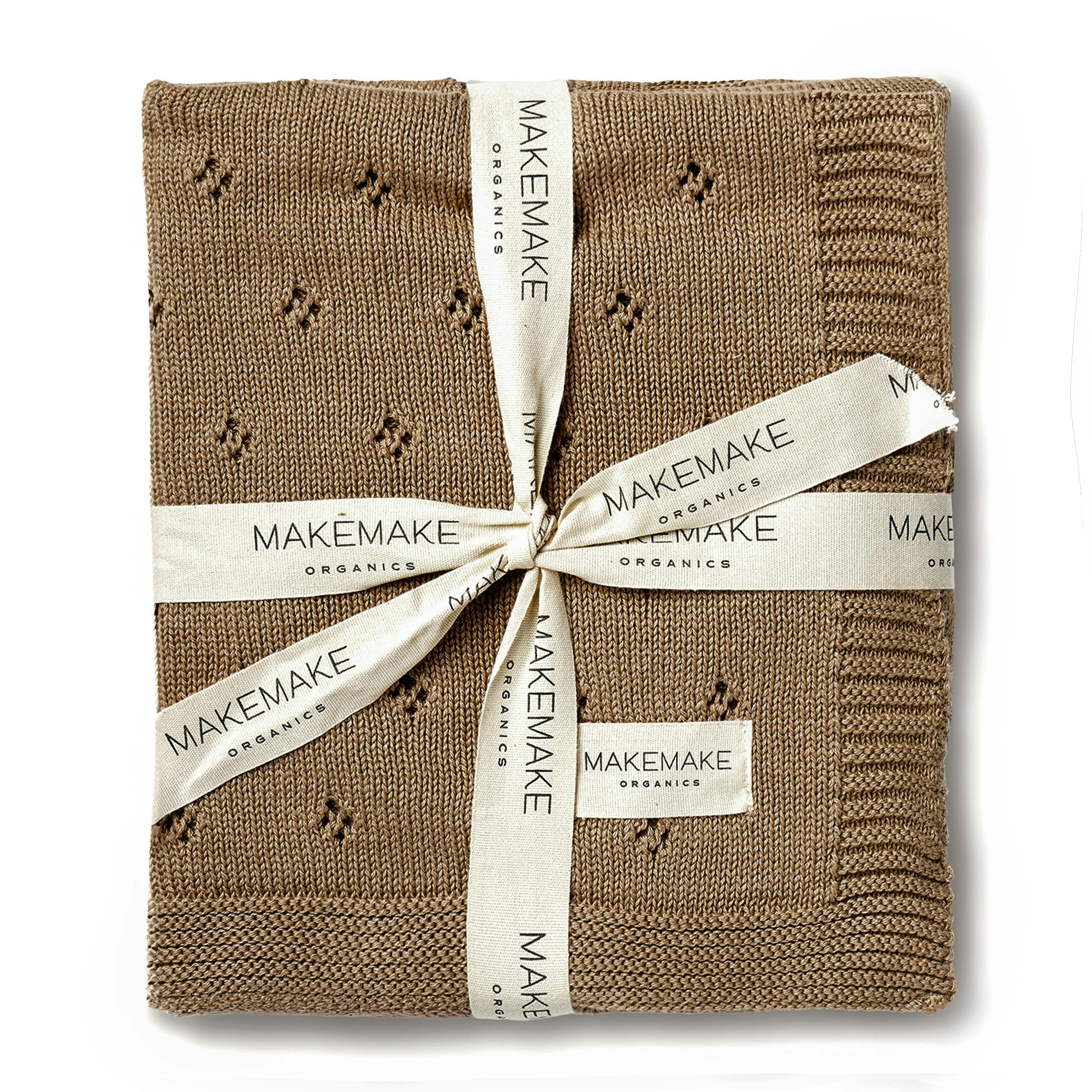 Organic Cotton Pointelle Baby Blanket