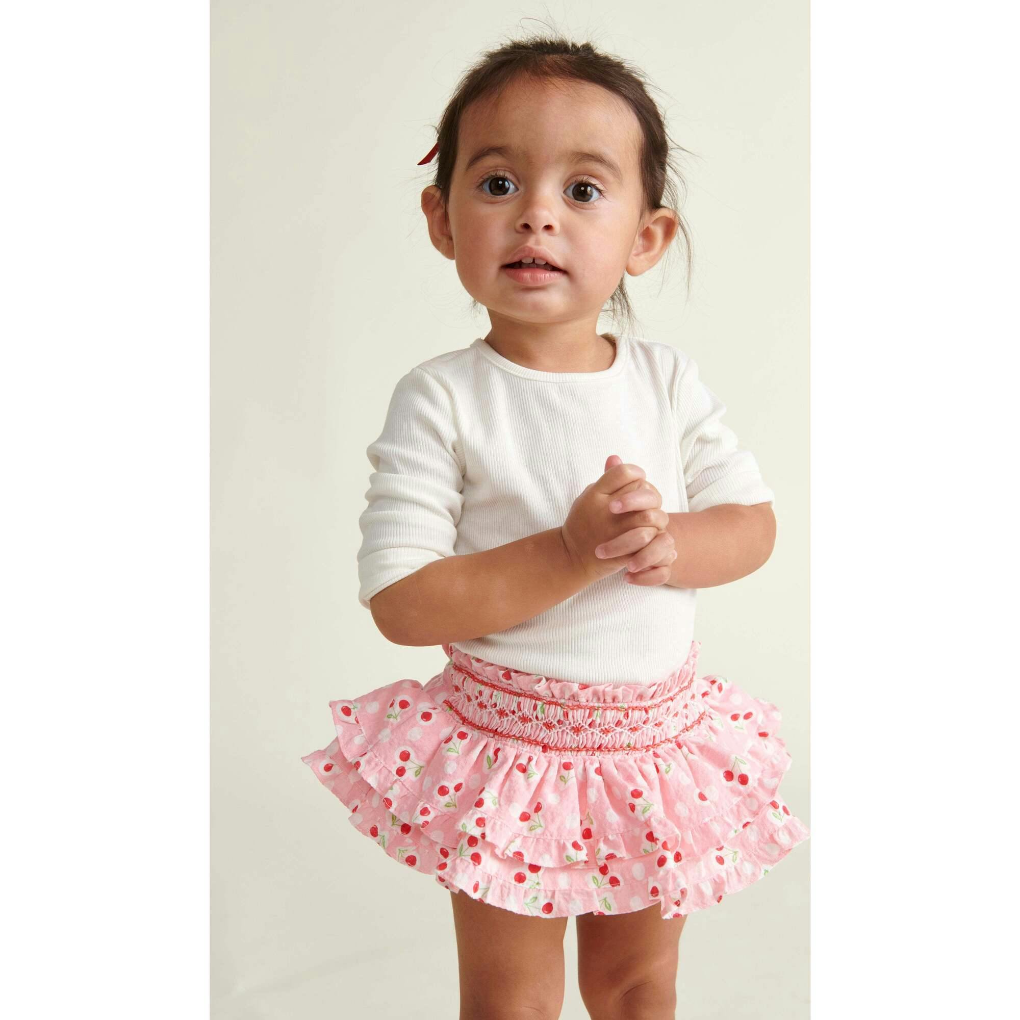 Hand-Smocked Baby Skort Briar