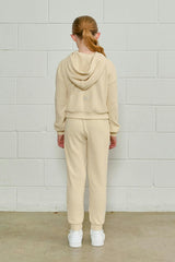 SoftRib Cropped Hoodie
