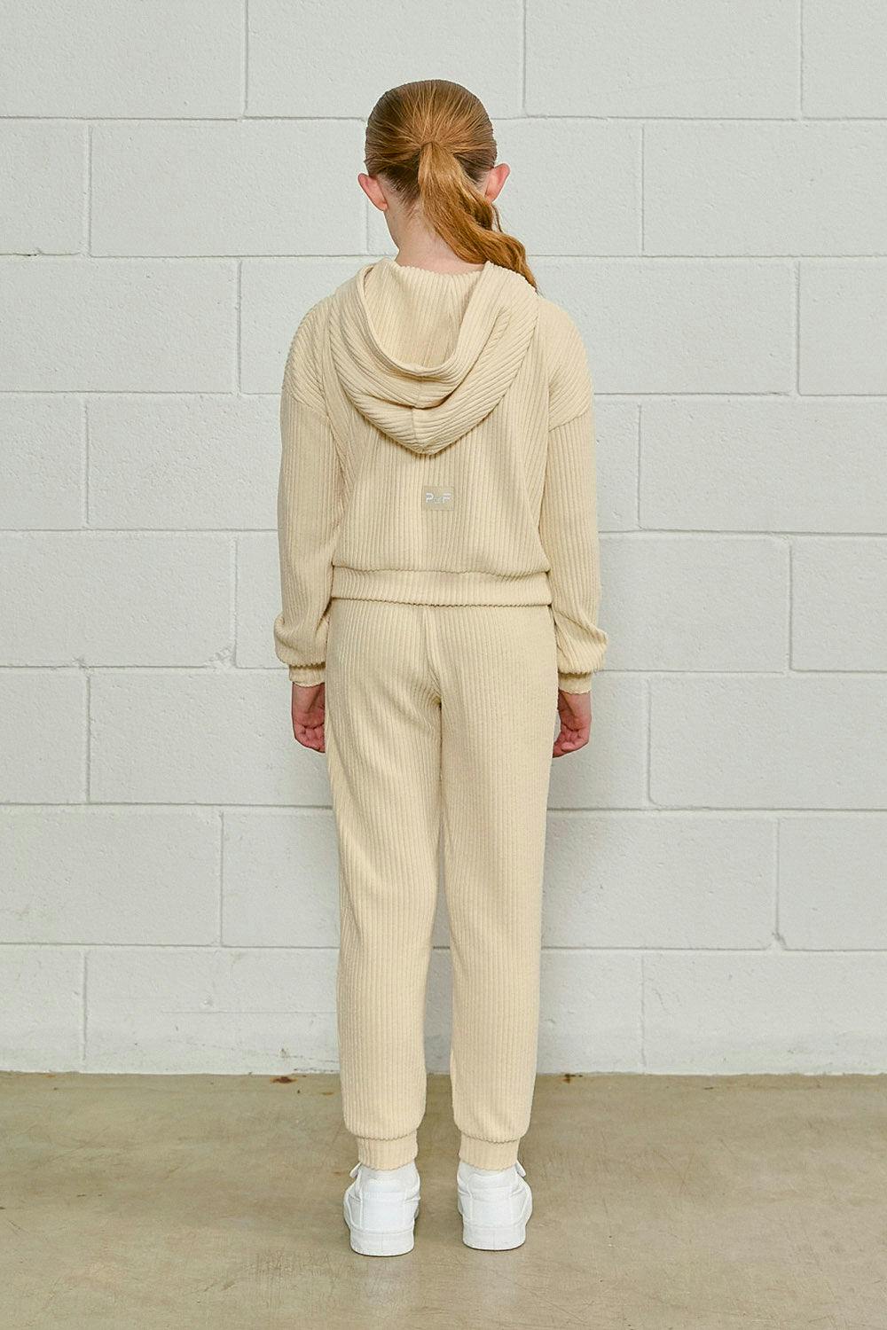 SoftRib Cropped Hoodie