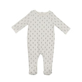 Printed Floral Footie