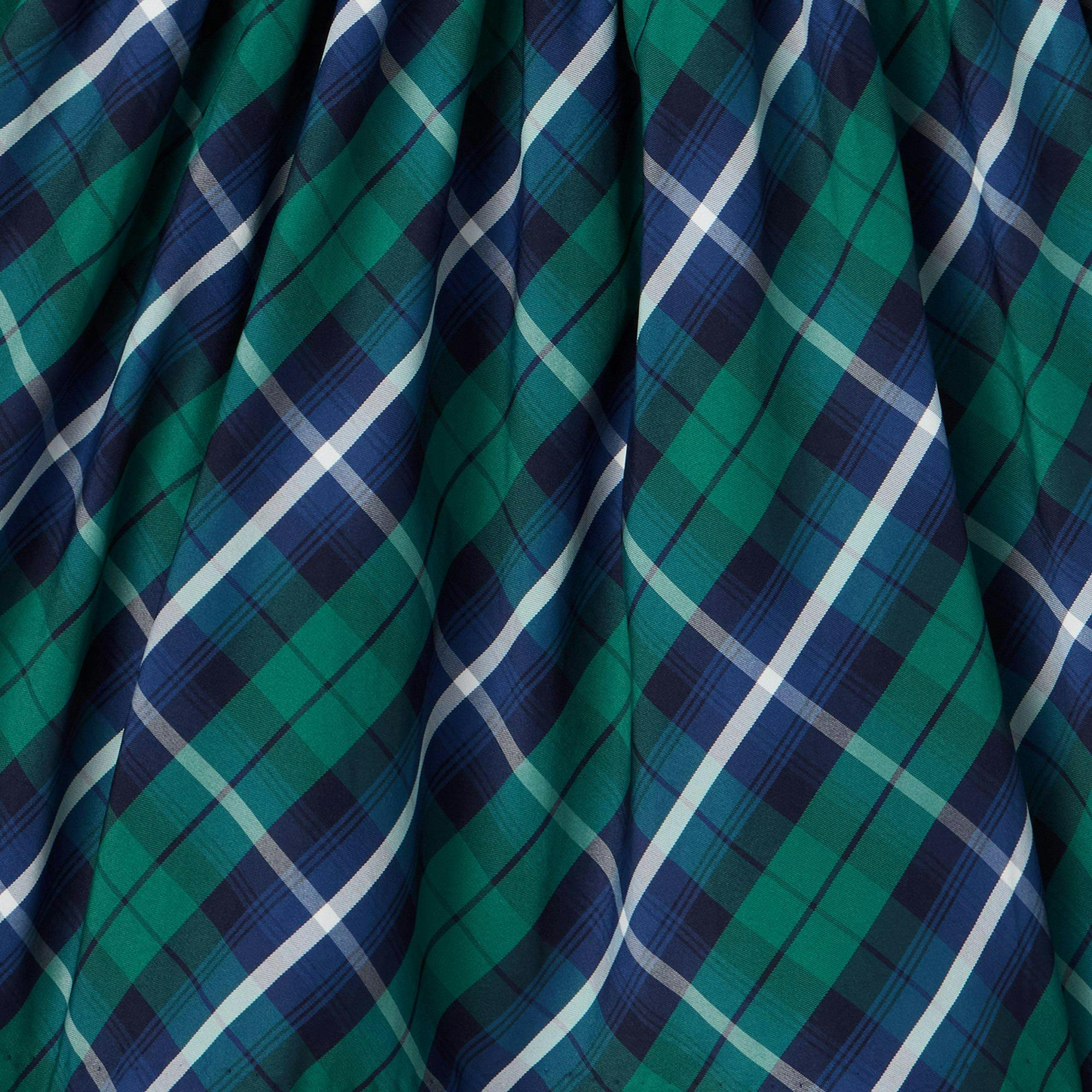 The Bow-Tied Tartan Dress, multicolor