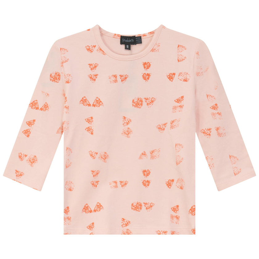 Faded Print Top